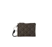 Calvin Klein Étui 'Logo Hardware Emblem' taupe / noir, Taille One Size