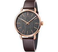 Calvin Klein Femme Analogique Quartz Montre avec Bracelet en Cuir K7B216G3