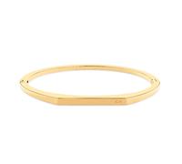 Calvin Klein Bracelet Jonc pour Femme Collection FACETED en Or Jaune - 35000046
