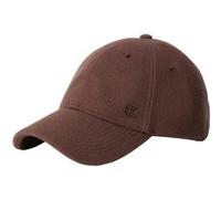 Calvin Klein Felt Metal Plaque Base Ball Cap Chocolate Martini Taille: OS | Bonnets Outlet | Homme | Marron