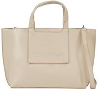 Calvin Klein Femme Cabas Sac Moyen, Ecru (Doeskin), Taille Unique
