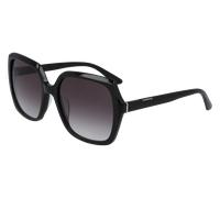 Calvin Klein Femme Calvin Klein CK20541S 001 Lunettes de soleil Acétate Noir Gris Carré Normale Normale