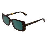 Calvin Klein Femme Calvin Klein CK26508S 240 Lunettes de soleil Bio-injecté La Havane Vert / Pétrolium Carré Normale