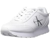 Calvin Klein Femme Cayle Basket, Blanc 143, 37 EU