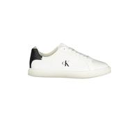 Calvin Klein, Femme, Chaussures, Blanc, Taille: 36 EU Leather Baskets