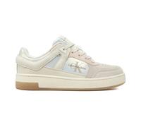 Calvin Klein, Femme, Chaussures, Multicolore, Taille: 40 EU Baskets Blanches Cuir Haute Qualité