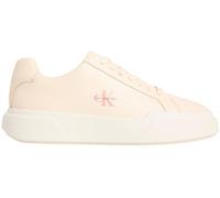 Calvin Klein Femme Chunky Cupsole Laceup LTH WN Yw0yw01947 Bas, Beige (Light Cashew/Lapis Blue/Marshmallow), 40 EU