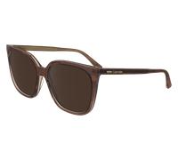 Calvin Klein Femme CK24509S 203 Lunettes de soleil Acétate Marron Marron Carré Normale Normale