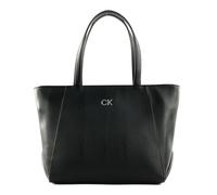 Sac cabas cuir PU logo métal - Calvin klein - Femme