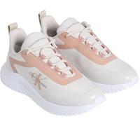 Calvin Klein Femme Eva Runner Low Lace Mix ML WN Yw0Yw01442 Bas, Beige (Eggshell/Dusty Coral), 39 EU