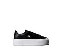 Calvin Klein Femme Flatform Lace Up LTH MG Yw0Yw01928 Bas, Black (CK Black), 38 EU