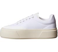 Calvin Klein Femme Flatform Lace Up NYL Mix Yw0Yw02013 Bas, White (Bright White/DK Ecru), 39 EU