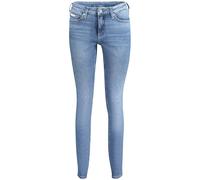 Calvin Klein Jean Femme Mid Rise Skinny Fit, Bleu (Denim Medium), 32W/27L