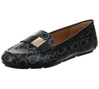 Calvin Klein Femme Lisa Semelle de Mocassin, Cuir Noir 001, 41 EU