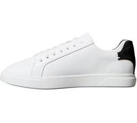 Calvin Klein Femme Low Pro Cup Laceup LTH Moire Hw0Hw02845 Bas, White (Bright White/Black), 40 EU