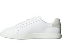 Calvin Klein Femme Low Pro Cup Laceup LTH Moire Hw0Hw02845 Top Bas, White (Bright White/Crystal Grey), 38 EU