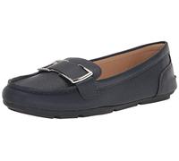Calvin Klein Femme Lydia Mocassin, Cuir Bleu Marine 002, 39.5 EU