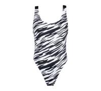 Calvin Klein, Femme, Maillots de bain, Multicolore, Taille: 36 FR Maillot de Bain Une Pièce Dos Échancré