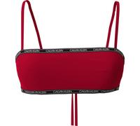 Calvin Klein, Femme, Maillots de bain, Rouge, Taille: 38 FR Ensemble Bikini de Plage Élégant