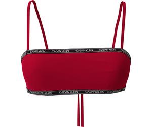 Calvin Klein, Femme, Maillots de bain, Rouge, Taille: 38 FR Ensemble Bikini de Plage Élégant