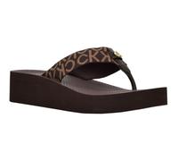 Calvin Klein Femme Meena Tongues, Marron, 37 EU