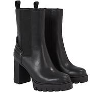 Calvin Klein Femme Platform Chelsea Boot LTH WN YW0YW01140 Bottes mi-Hautes, Noir (Triple Black), 39 EU