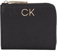 Calvin Klein Femme Portefeuille Petit, Noir (Ck Black), Taille Unique
