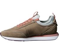 Calvin Klein Femme Retro Runner Sock Laceup Mix Mat Yw0Yw02060 Bas, Beige (Desert Taupe/Blush/Bordeaux), 40 EU