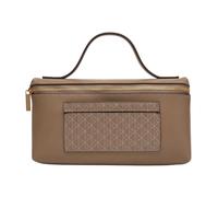 Calvin Klein, Femme, Sacs, Beige, Taille: ONE Size Emblem AOP Beauty Case Giftset