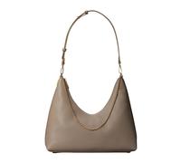 Calvin Klein, Femme, Sacs, Beige, Taille: ONE Size Emblem HW Pebble Shoulder Bag