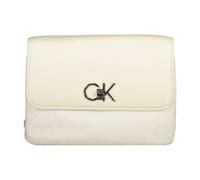Calvin Klein, Femme, Sacs, Beige, Taille: ONE Size Sac à bandoulière beige avec poignée en chaîne