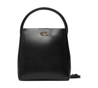 Calvin Klein, Femme, Sacs, Noir, Taille: ONE Size Monogram Logo Hardware Bucket Bag