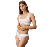 Calvin Klein Femme Slip Bikini Coton Stretch, Rose (Nymphs Thigh), XS