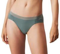Calvin Klein Femme Slip Bikini Stretch, Gris (Blue Performance), XL