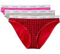 Calvin Klein 000qd5207e Panties 3 Units Multicolore L Femme