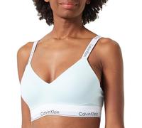 Calvin Klein Femme Soutien-Gorge Brassière Light Lined Moulée, Turquoise (Island Reef), XS