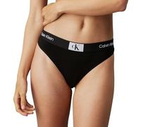 Calvin Klein Femme String Tanga, Multicolore (Black), XXL