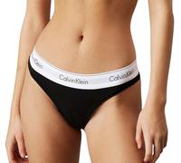 Calvin Klein Femme String Tanga, Noir (Black), M