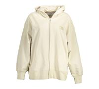 Calvin Klein, Femme, Sweatshirts et sweats à capuche, Beige, Taille: 36 FR Long Sleeve SweaT-shirt