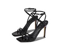 Calvin Klein Femme Tegin Sandale à Talon, Noir 001, 38 EU