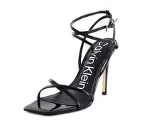 Calvin Klein Femme Tegin Sandale à Talon, Noir, 38.5 EU
