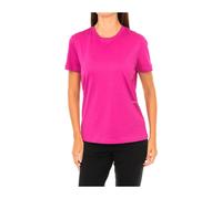 Calvin Klein, Femme, Tops, Rose, Taille: 36 FR T-shirt à manches courtes col rond