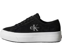 Calvin Klein Baskets basses 'Mix Vulcanised Flatform' gris / noir / blanc, Taille 37