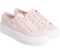 Calvin Klein Femme Vulc Flatform Low CV MG Yw0Yw01763 Bas, Pink (Silver Peony/Bright White), 41 EU