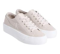 Calvin Klein Femme Vulc Flatform Low CV MG Yw0Yw01763 Chaussettes, Beige (Eggshell/Creamy White), 37 EU