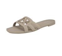 Calvin Klein Femme Yoana Sandale Plate, Naturel Clair 110, 37 EU