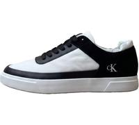 Calvin Klein Femmes Low Prof Cups Lac OXF NY-Su HW0HW03313 Low Top, Blanc (Bright White/Black), 4