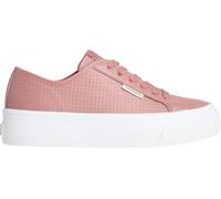 Calvin Klein Femme Vulc Flatf Lace Up Text LTH Hw0hw02972 Bas, Purple (Blush), 40 EU