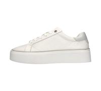 Calvin Klein - Flatform C Lace Up - Mono Mix - Femme - Chaussures - Blanc - Taille: 39 EU