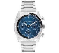 Calvin Klein Montre Analogique Multifunction à Quartz pour Homme Collection CK Flex avec Bracelet en Acier Inoxydable ou en Silicone